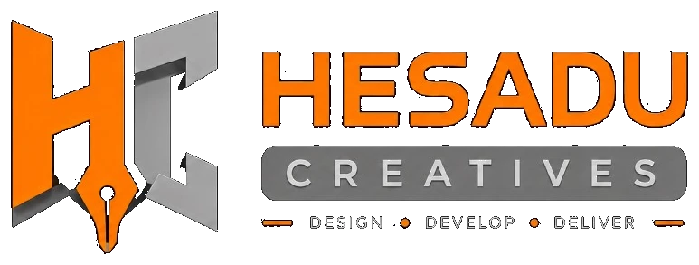 Hesadu Creatives — digital design studio logo